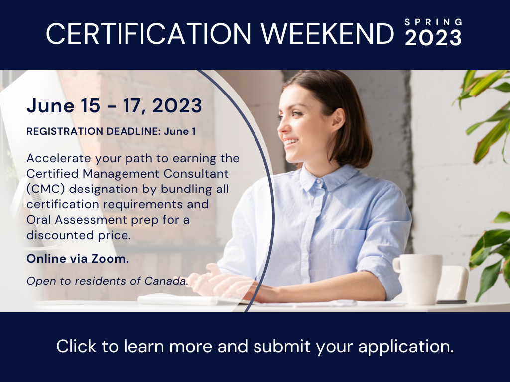 Spring 2023 Certification Weekend